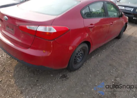 2015 Kia Forte Lx из США, поврежденный, VIN KNAFX4A6XF5417747